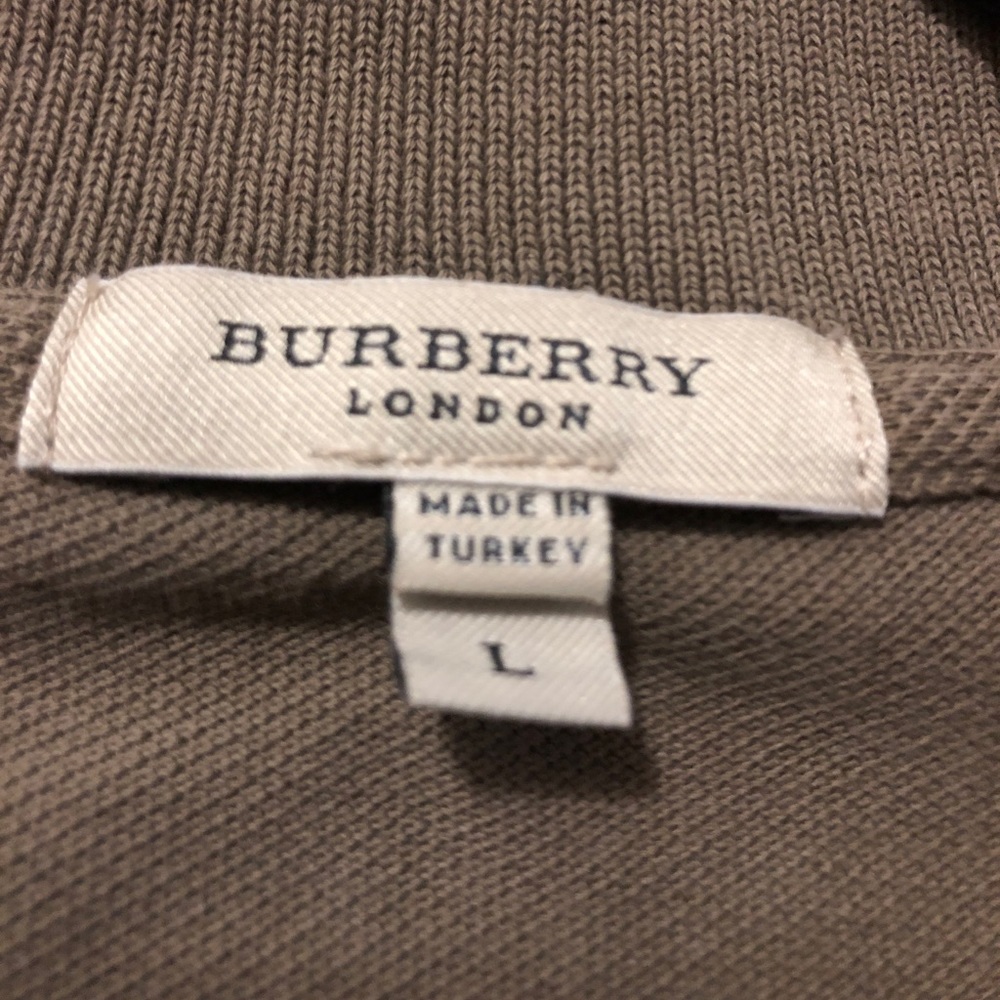 Burberry London Polo shirt. Size L - Picture 2 of 8